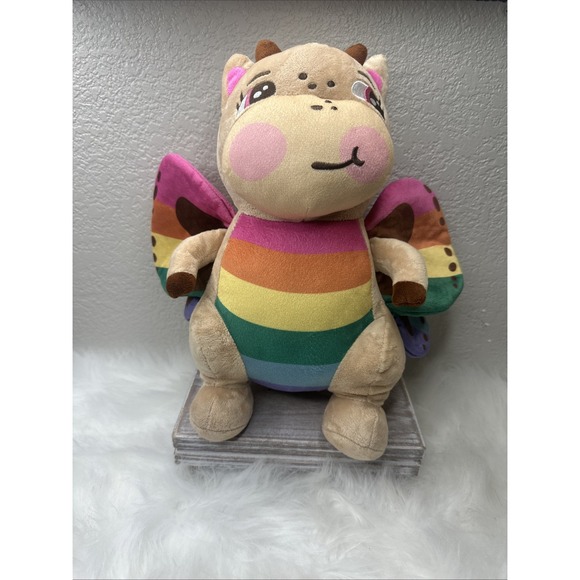 $24 🌙 Moriah Elizabeth 13" Plush Rosie the Bashful Dragon SHIPS FAST - Picture 1 of 6